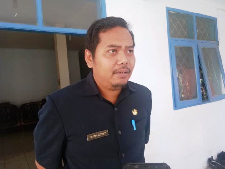 Kepala Pelaksana BPBD Lebak Febby Rizki Pratama.Nda