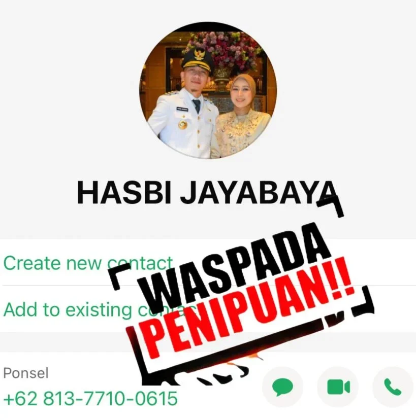screnn shoot pesan ngaku bupati lebak e1742668049571