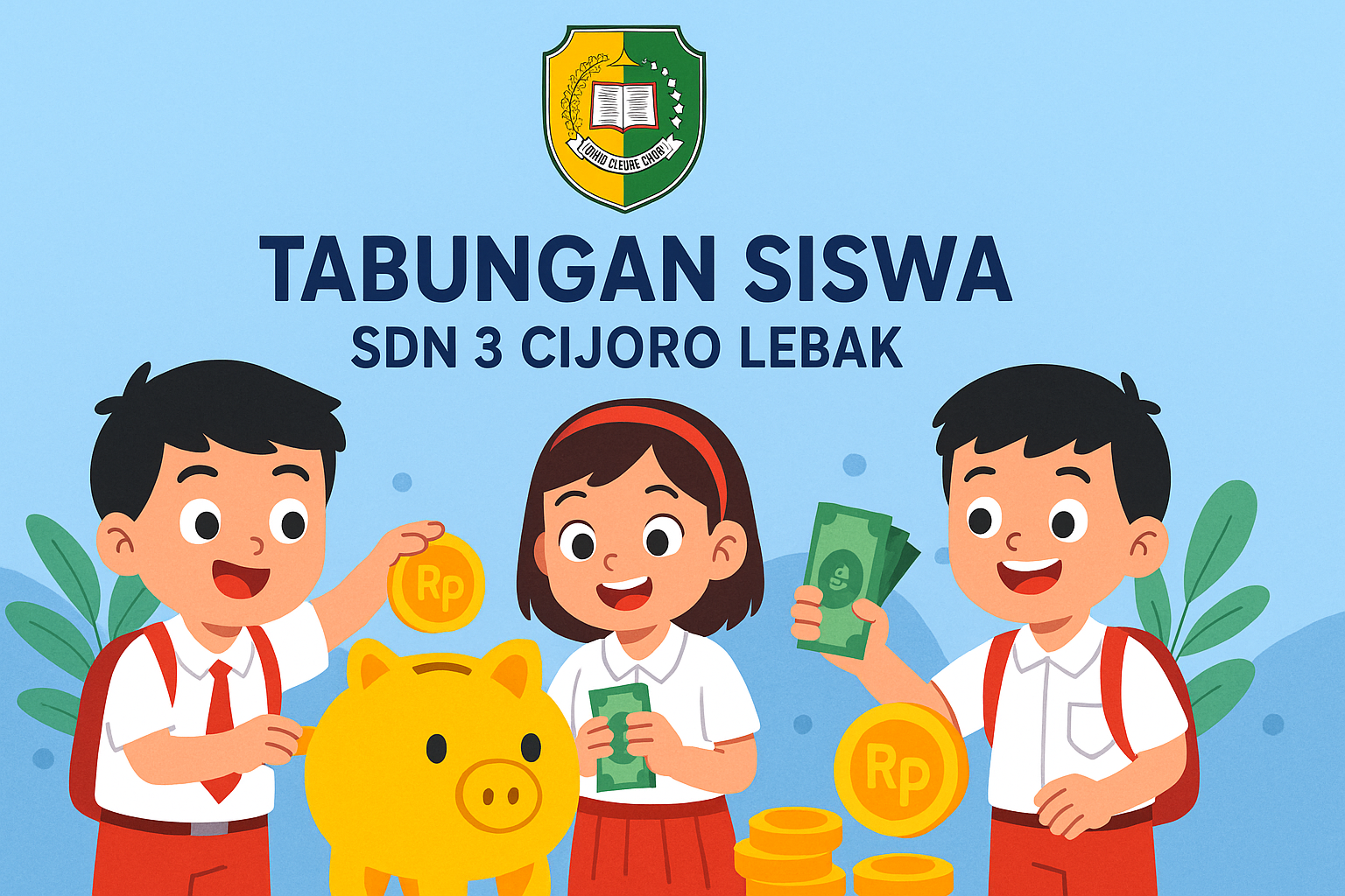 Foto ilustrasi tabungan siswa