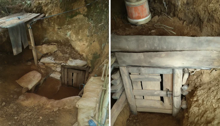 Lubang Ilegal, Setoran Gelap: Potret Buram Tambang Emas di Cilograng 1 Lubang tambang emas ilegal di Desa Cikamunding, Kecamatan Cilograng, Kabupaten Lebak, Banten, tampak masih aktif digunakan meski telah beberapa kali ditertibkan aparat.