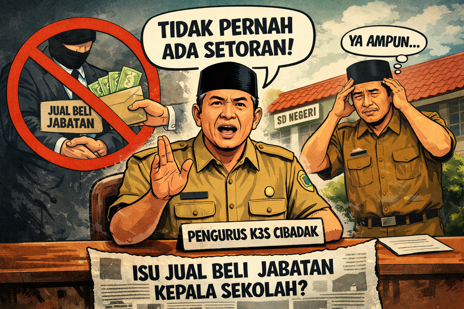 Pengurus K3S Cibadak Tegas Bantah Isu Jual Beli Jabatan Kepala Sekolah: “Tidak Pernah Ada Setoran” 1 file 000000001a7c71fab3c7a56024cd8115