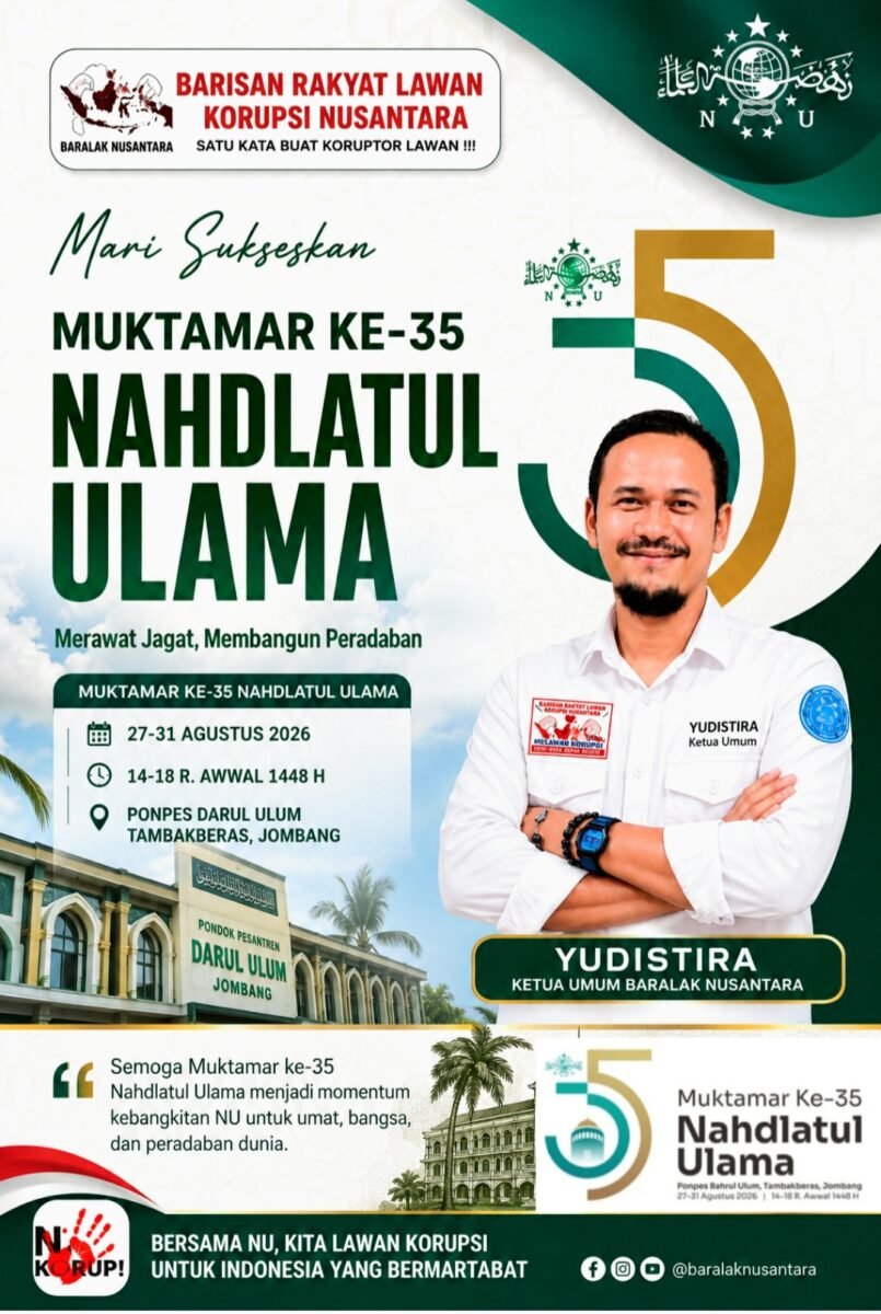 Mari Sukseskan Muktamar ke-35 Nahdlatul Ulama
