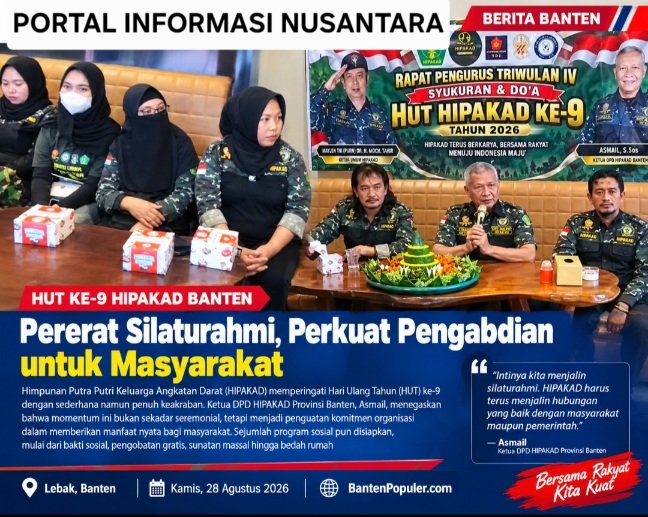 HUT Ke-9 HIPAKAD Banten, Momentum Perkuat Silaturahmi dan Pengabdian kepada Masyarakat 1 Hipkahas bantwn 1