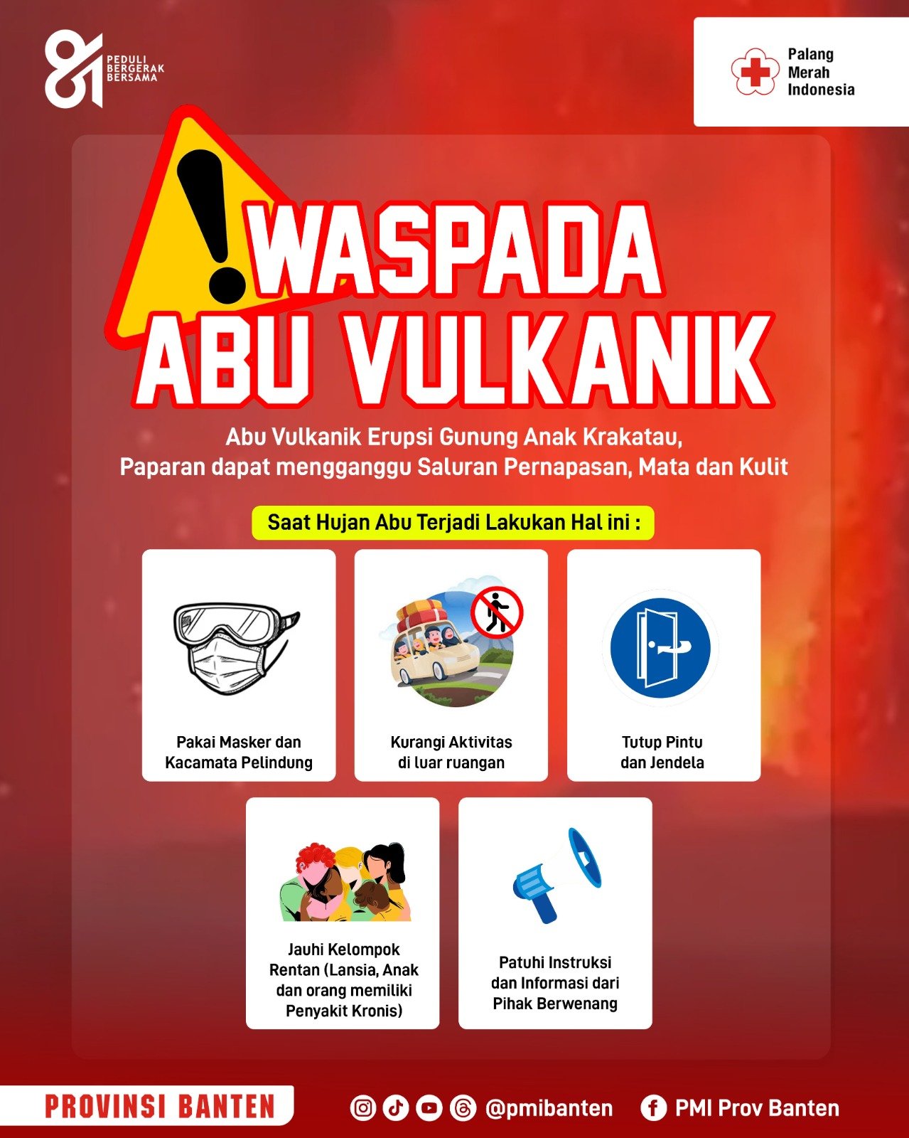 PMI Banten Imbau Warga Pesisir Selat Sunda Waspadai Dampak Abu Vulkanik Gunung Anak Krakatau 1 IMG 20260905 WA0063